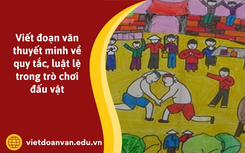 Đoạn văn thuyết minh về quy tắc, luật lệ trong trò chơi đấu vật