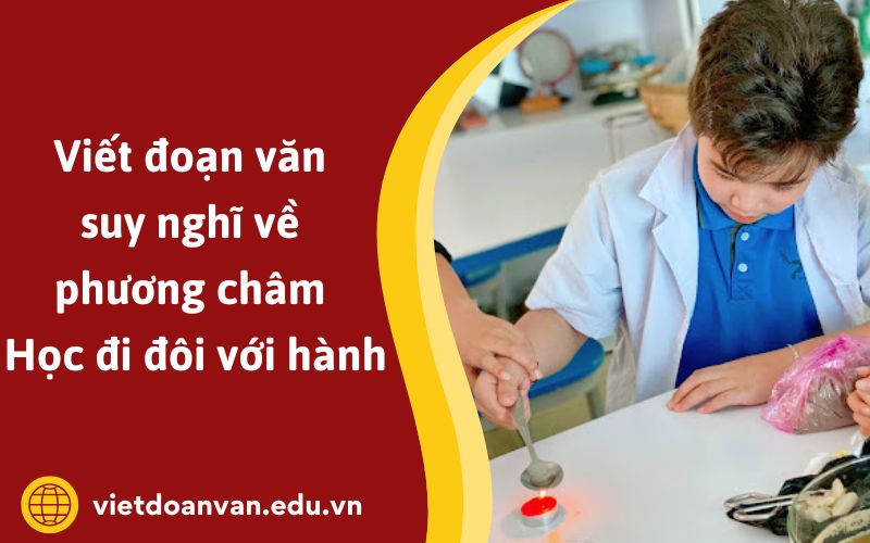 Đoạn văn suy nghĩ về phương châm học đi đôi với hành