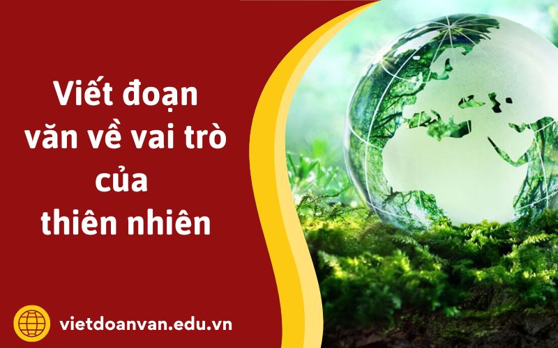 Đoạn văn về vai trò của thiên nhiên