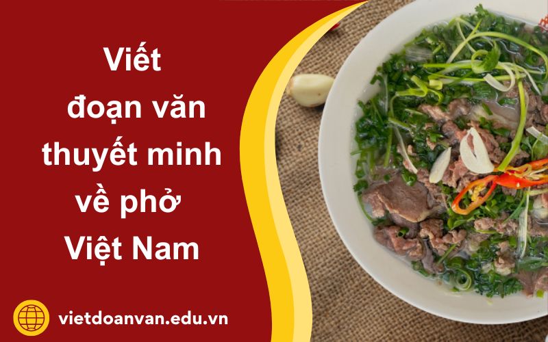 Đoạn văn thuyết minh về phở Việt Nam