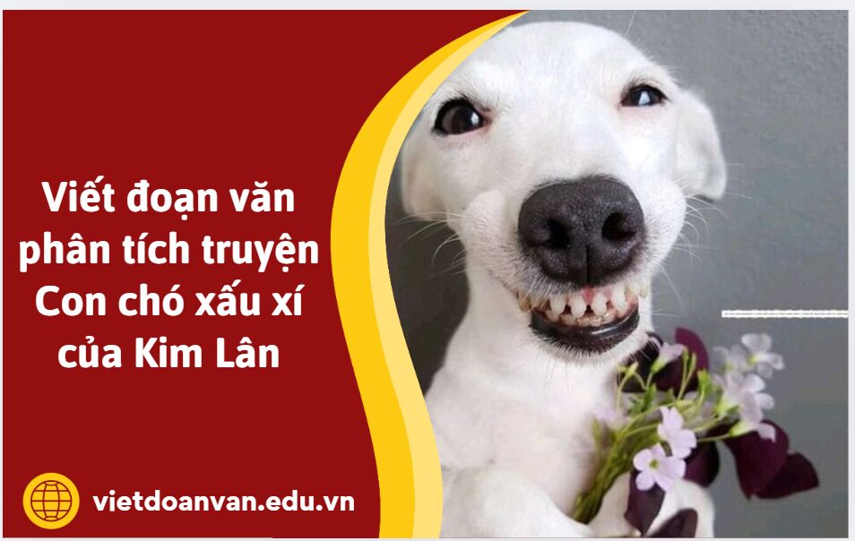 Viết đoạn văn phân tích truyện Con chó xấu xí của Kim Lân